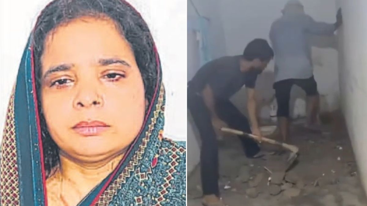 Agra Bathroom Murder Case Ruby Call Timeline Husband Body Found Under Floor