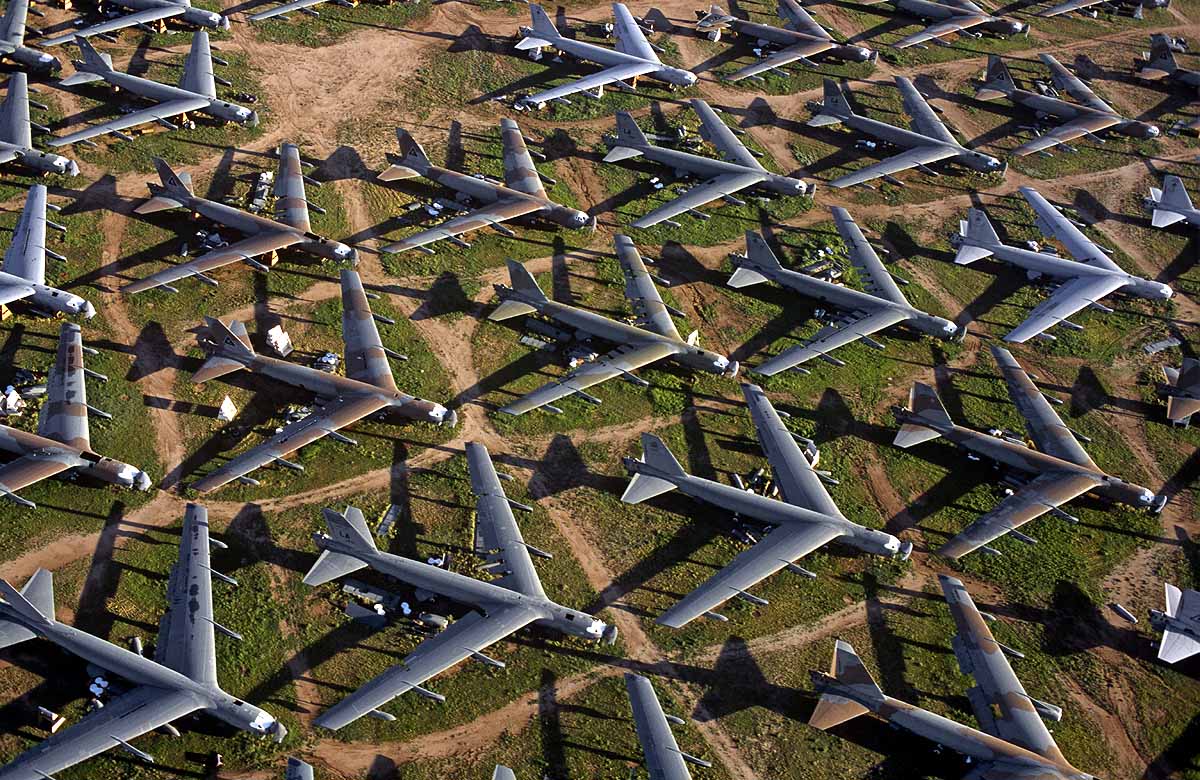 Aircraft graveyard