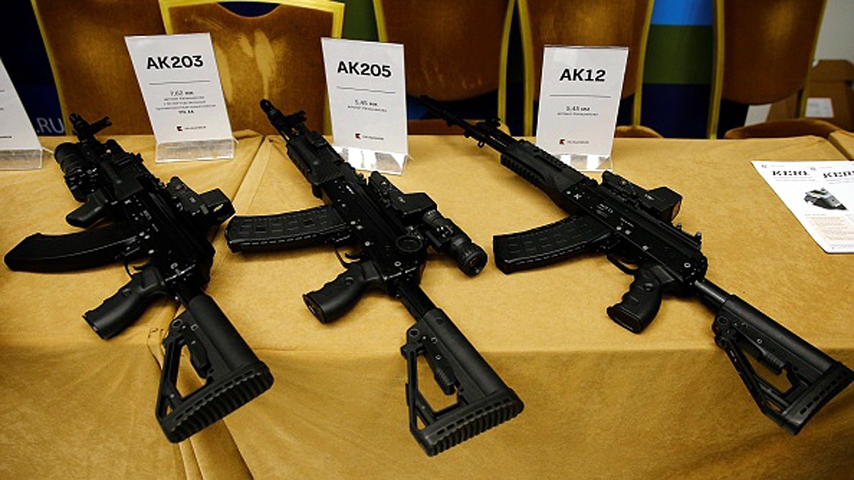  AK-203 Rifles Indian Army