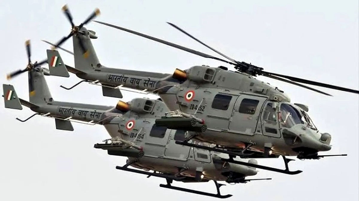 ALH Dhruv Helicopters cleared for flying
