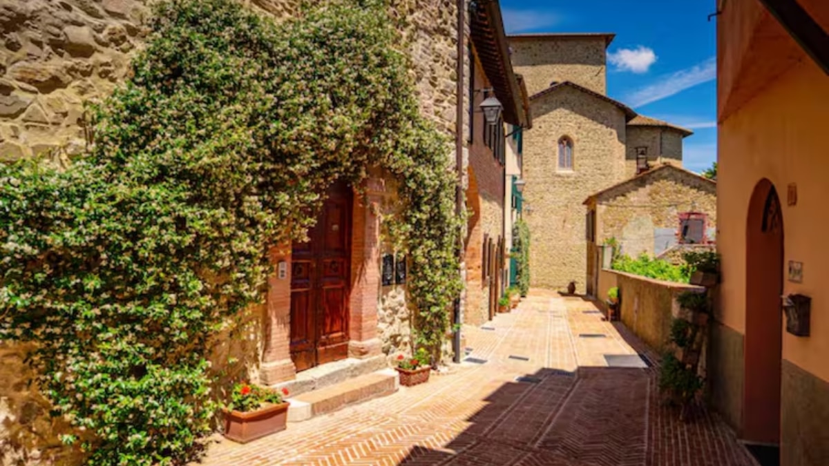 The magical village Solomeo