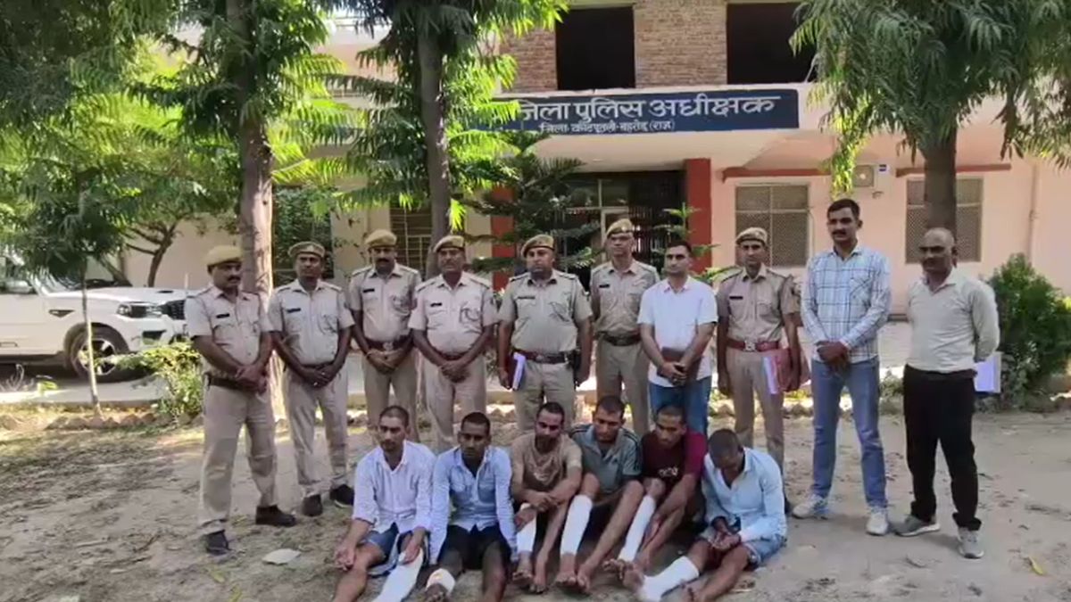 Alwar Police arrested 6 criminals murder case two businessmen