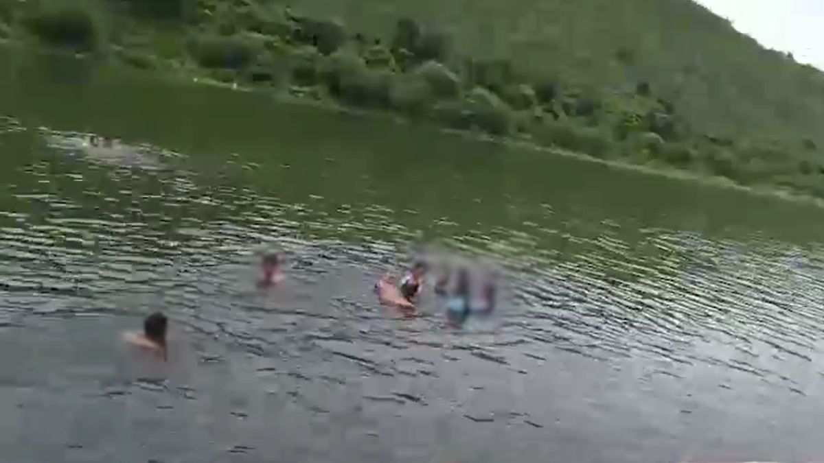 Alwar School Principal Bathing With Girl Students in Dam Video Viral Suspended