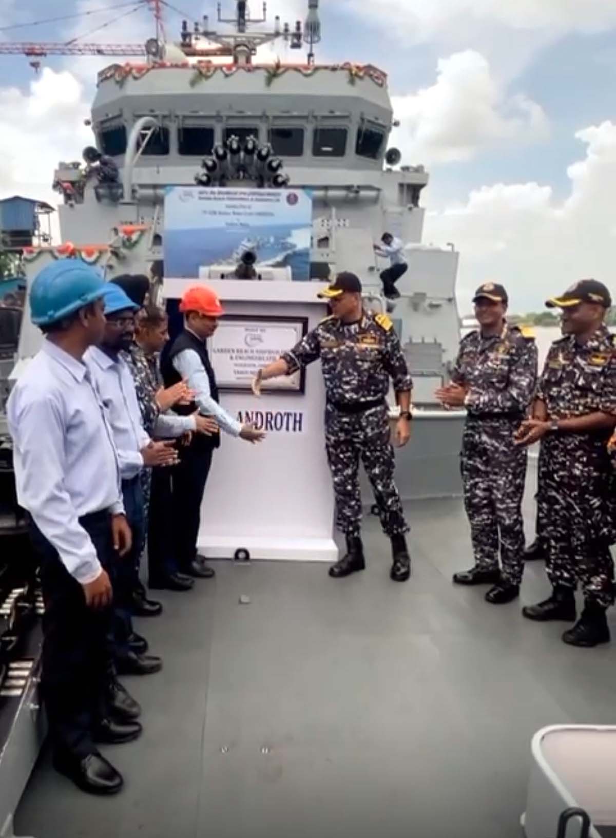 androth shallow water craft indian navy