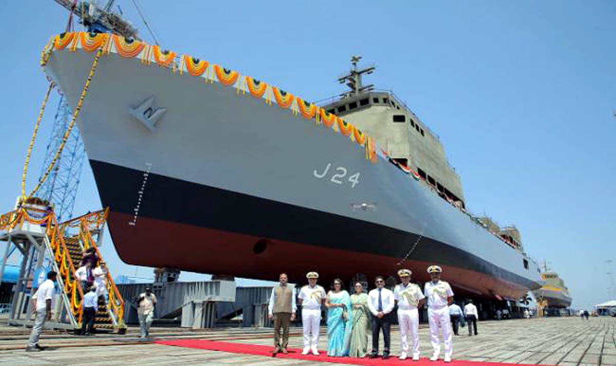 indian navy four warships