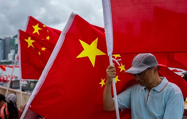 china flag Photo AP