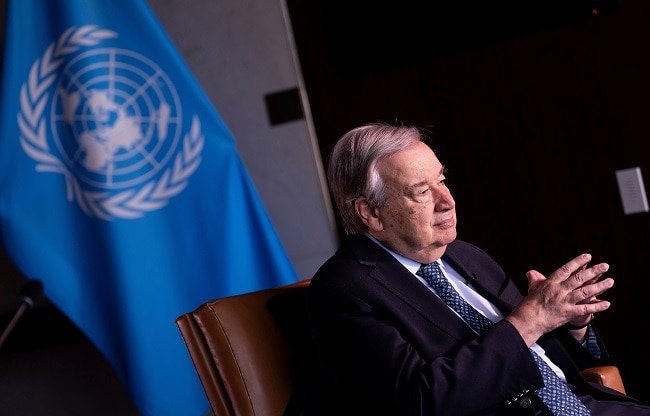 Nations Unies Antonio Gudarez (Photo-AP) Nations Unies Antonio Gudarez (Photo-AP)
