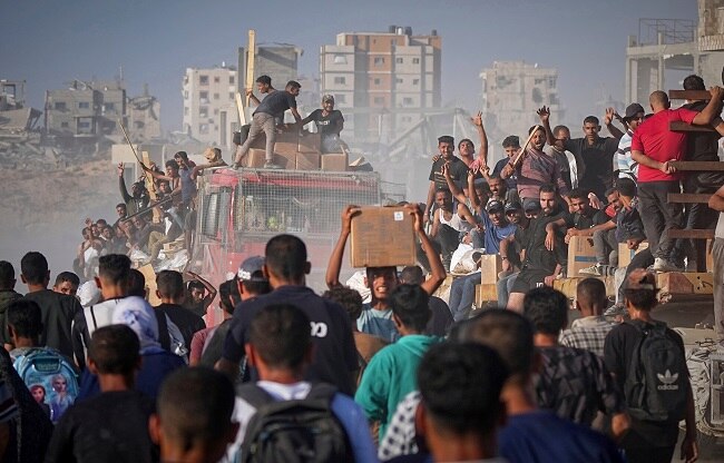 gaza strip amid hamas and israel war (Photo- AP)