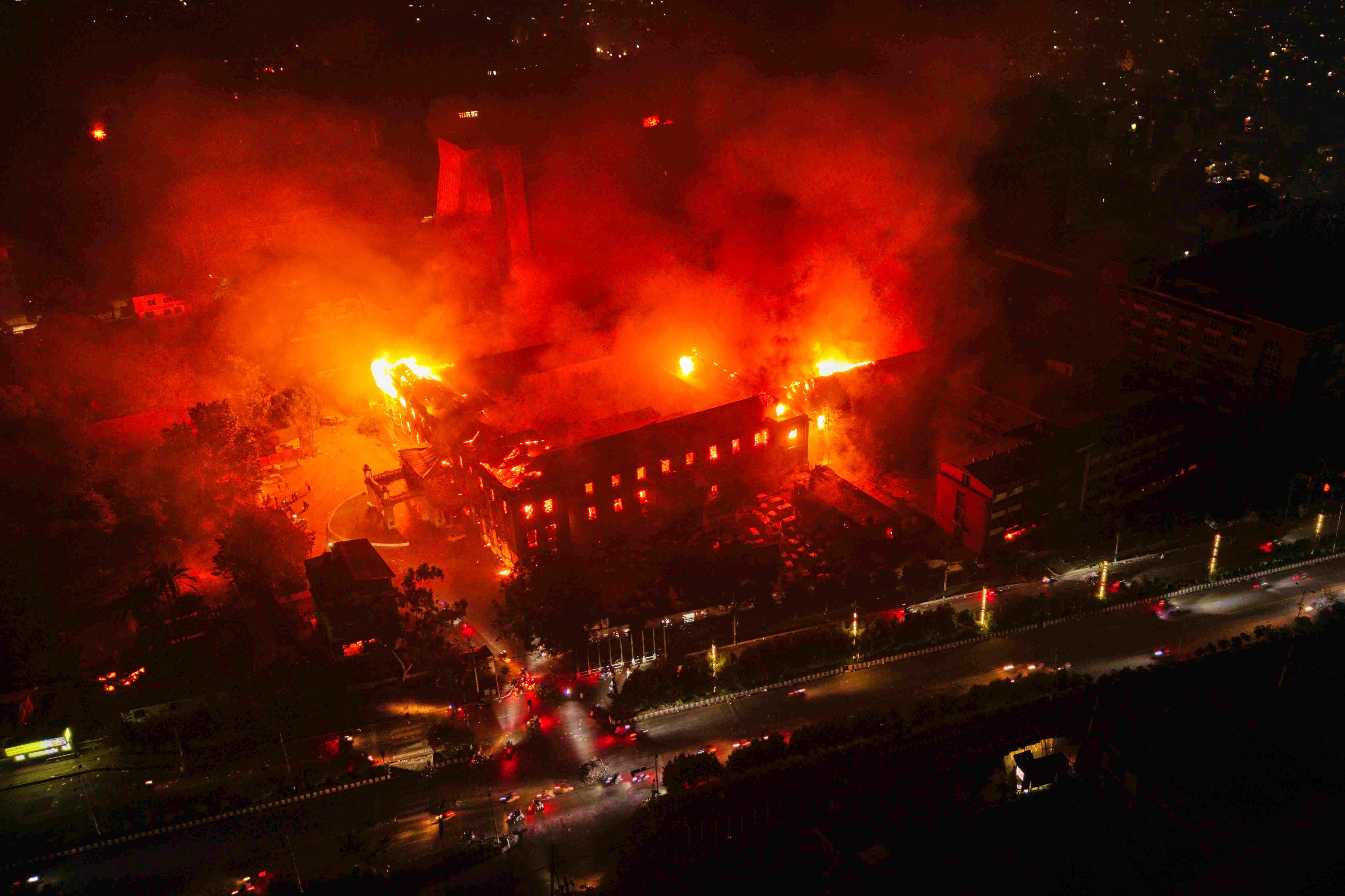 nepal fire