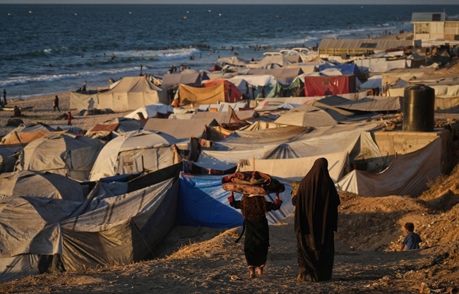 gaza migration during hamas israel war (Photo- AP)