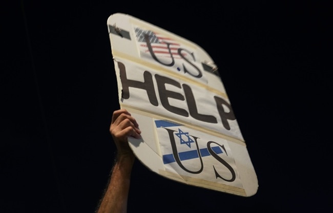 israel hamas war protest (Photo- AP)
