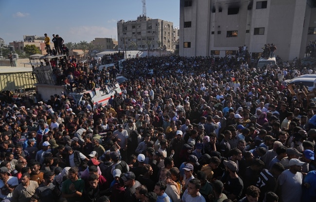 gaza people after ceasefire israel hamas war (Photo- AP) gaza people after ceasefire israel hamas war (Photo- AP)