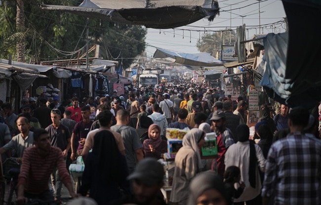 gaza Palestinians (Photo- AP) gaza Palestinians (Photo- AP)