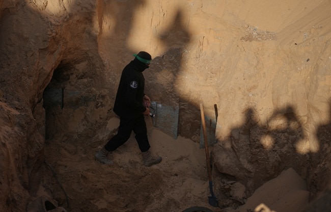 israeli hostages kept by hamas search (Photo- AP) israeli hostages kept by hamas search (Photo- AP)