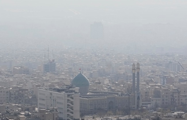 iran pollution (Photo- AP)