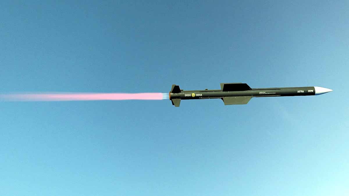 Astra mk1 tejas mk1a trials 