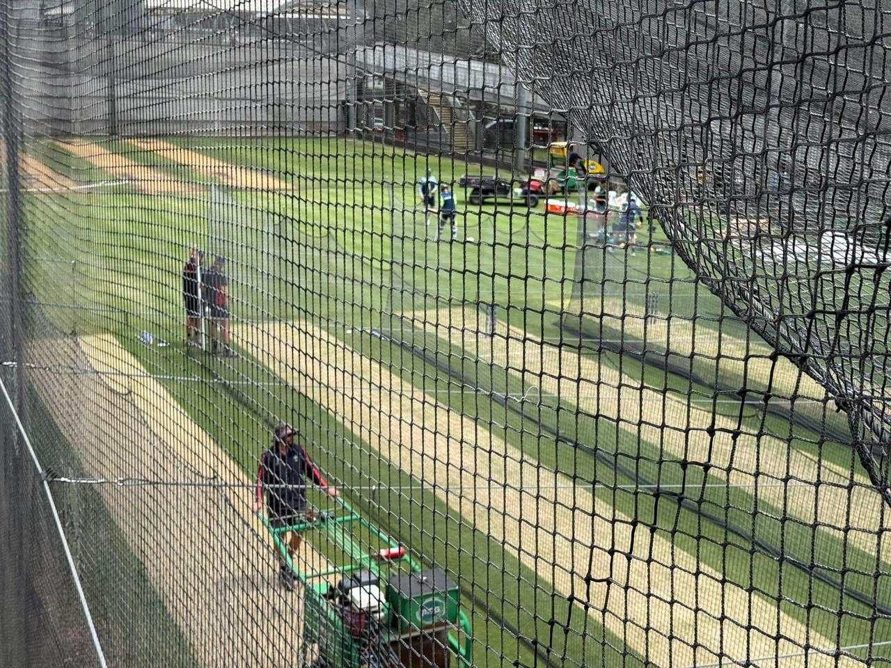 aus team practice pitch