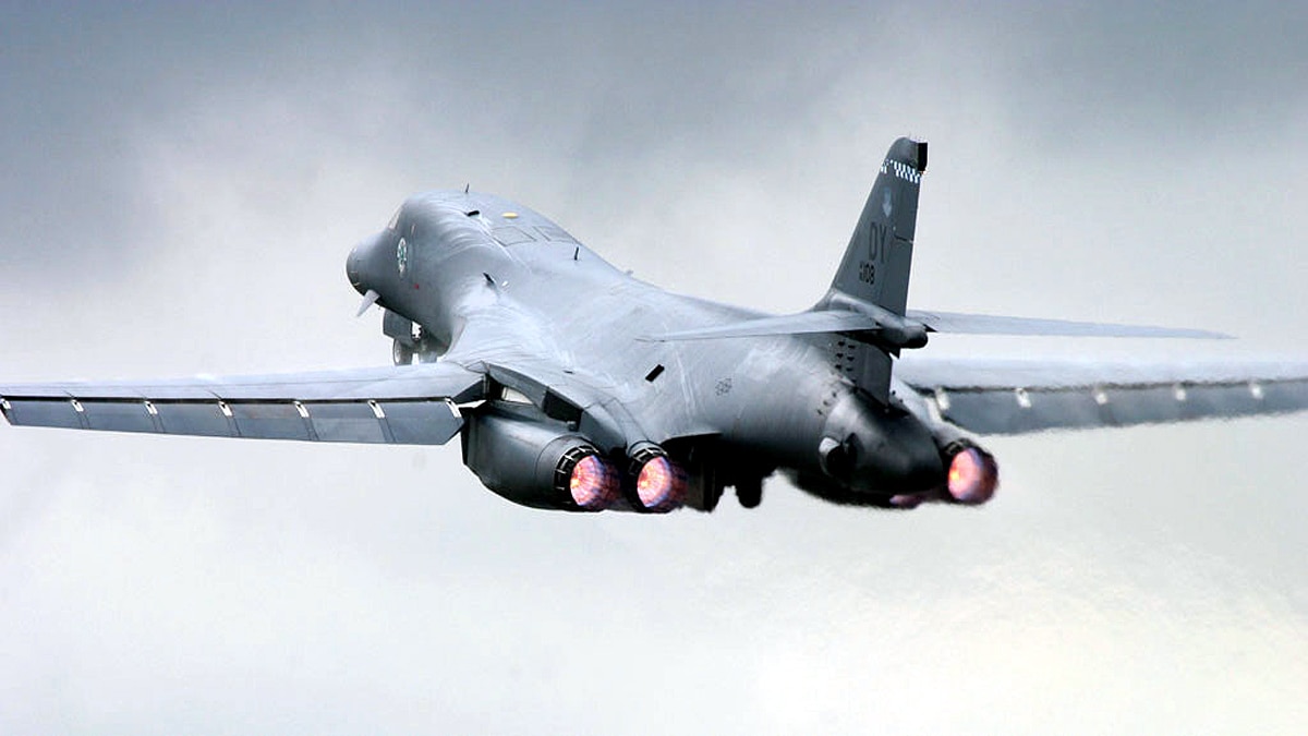 American bombers strikes Iran