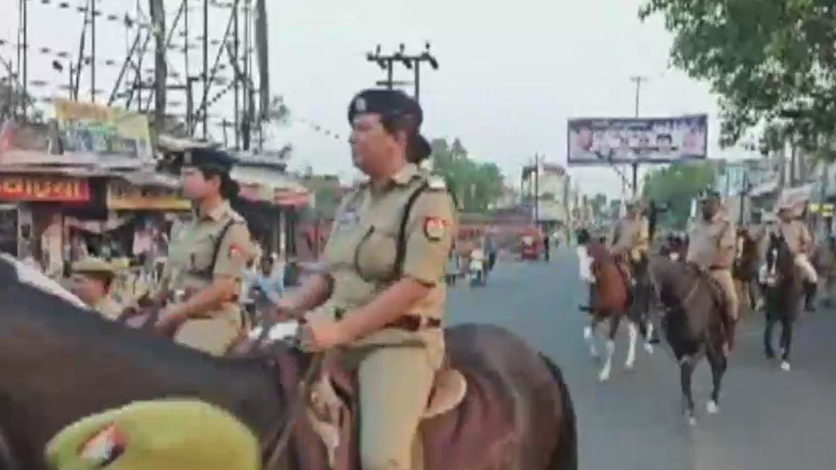bakrid security arrangements in up from sambhal to muzaffarnagar drone cctv surveillance bakrid security arrangements in up from sambhal to muzaffarnagar drone cctv surveillance