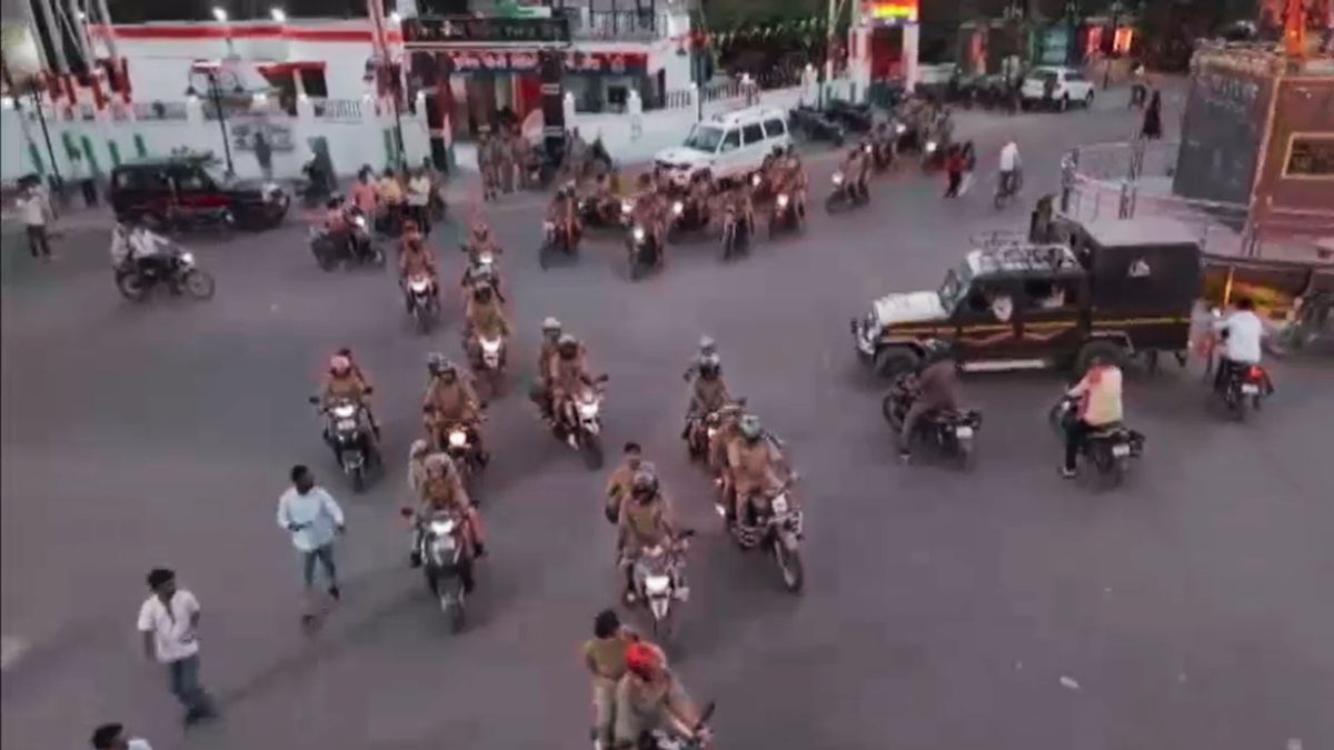 bakrid security arrangements in up from sambhal to muzaffarnagar drone cctv surveillance bakrid security arrangements in up from sambhal to muzaffarnagar drone cctv surveillance