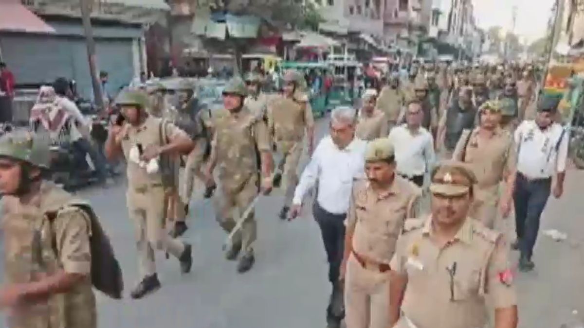 bakrid security arrangements in up from sambhal to muzaffarnagar drone cctv surveillance bakrid security arrangements in up from sambhal to muzaffarnagar drone cctv surveillance