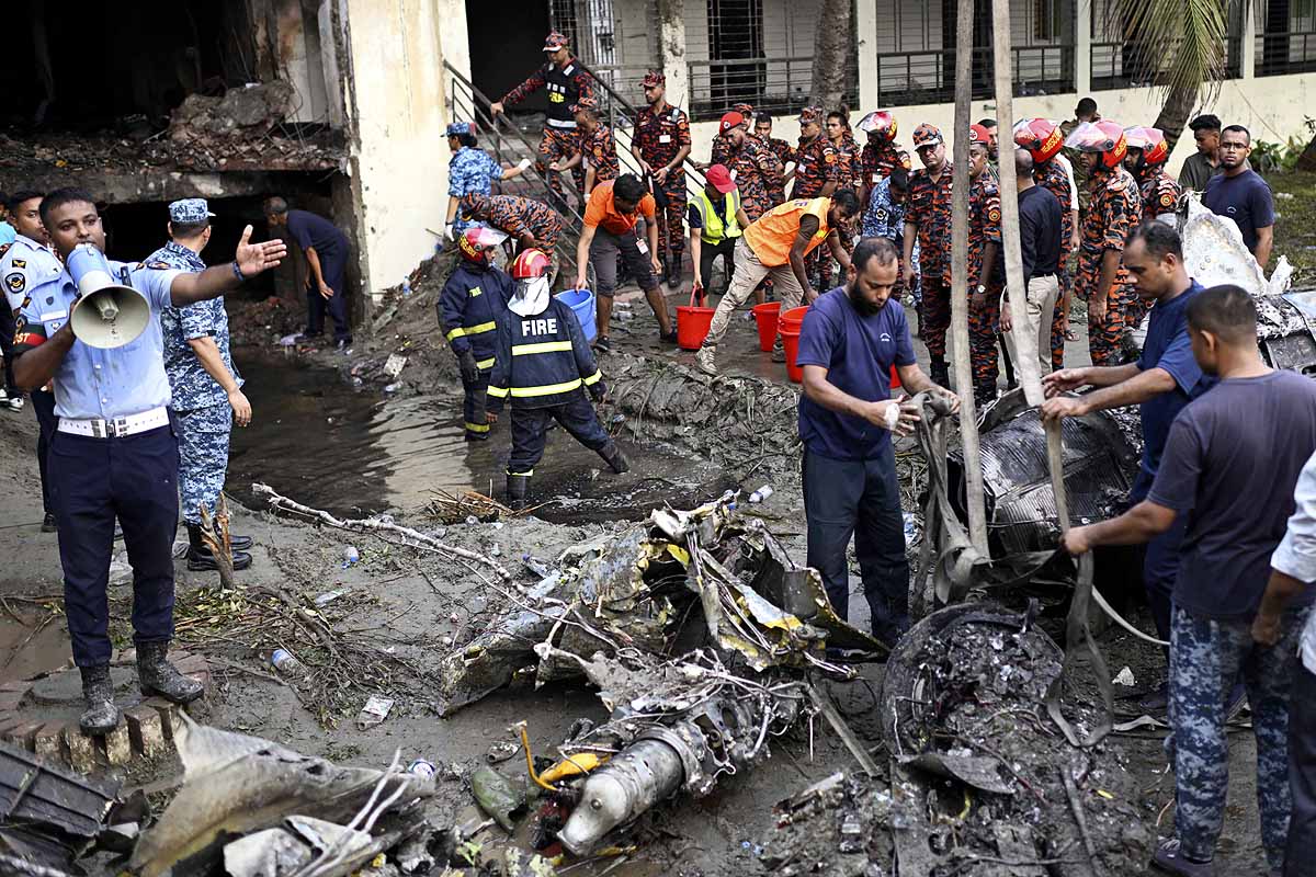 Bangladesh Fighter Jet Crash