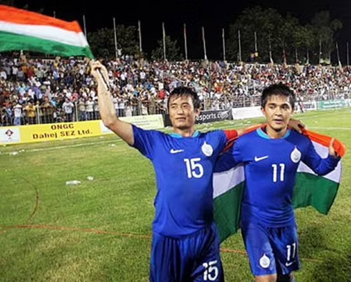 Bhaichung Bhutia Sunil Chhetri