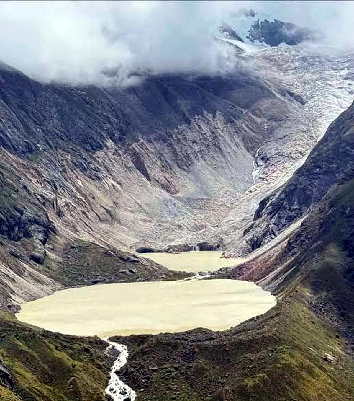 Bhutans Shintaphu Lake