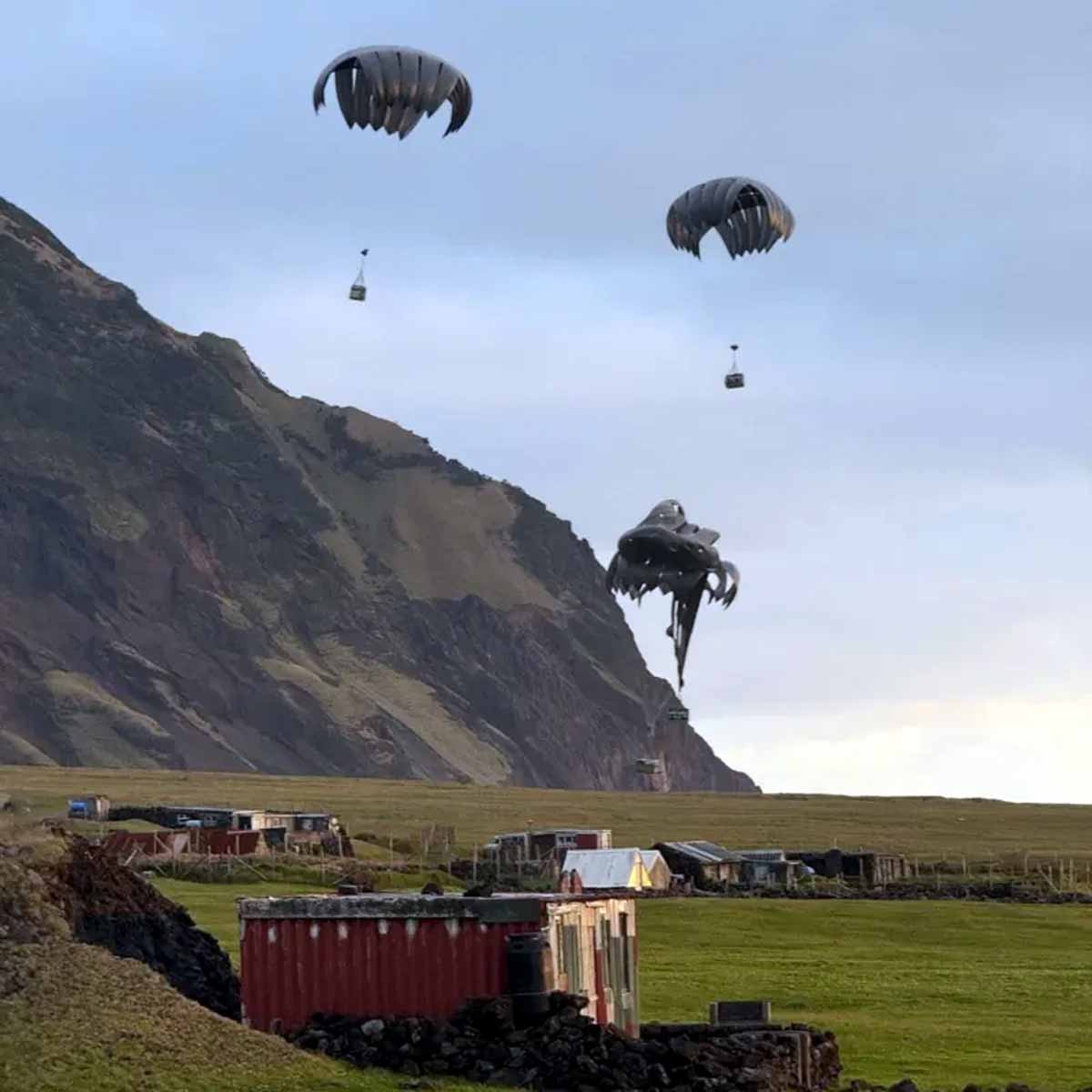 British Army Parachute Operation
