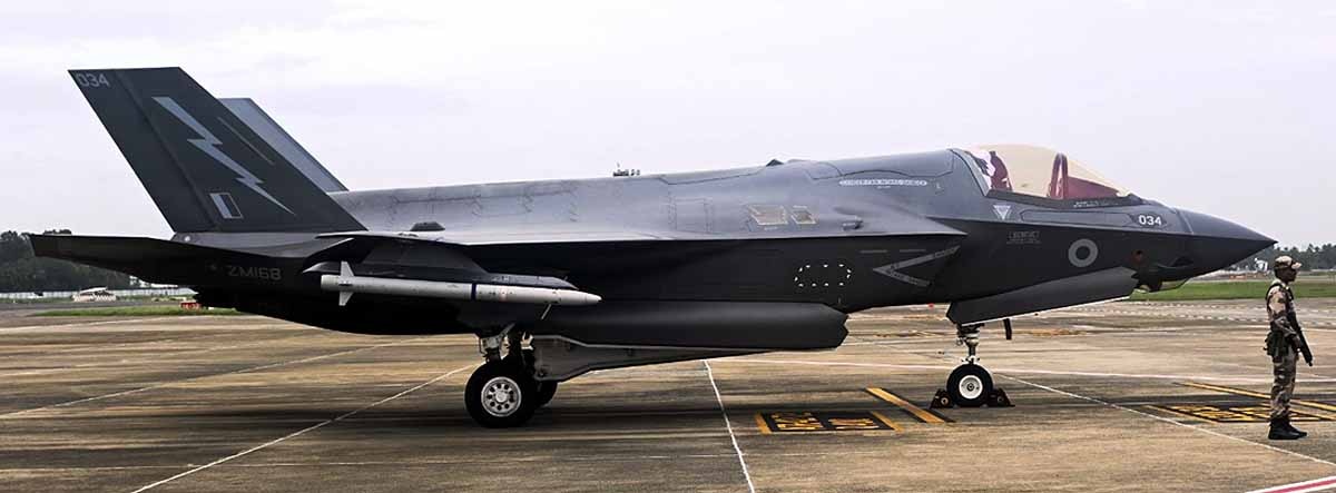 British F 35B Stealth Fighter Jet Thiruvananthapuram