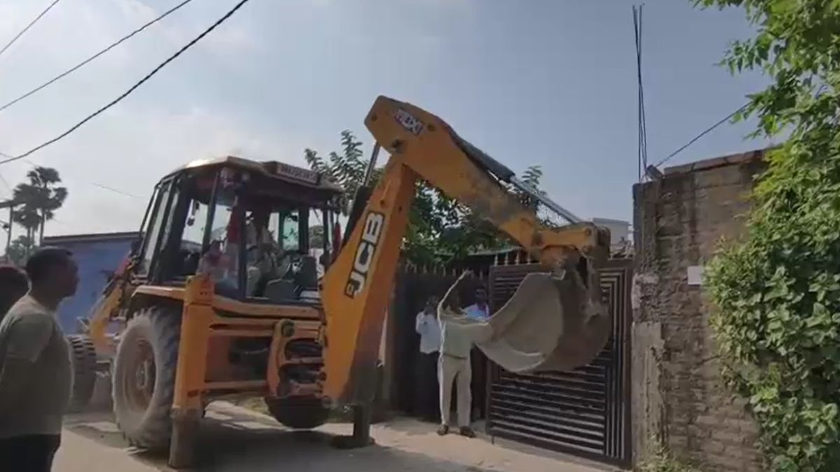 bulldozer action house minor harassment case accused government land encroachment bulldozer action house minor harassment case accused government land encroachment