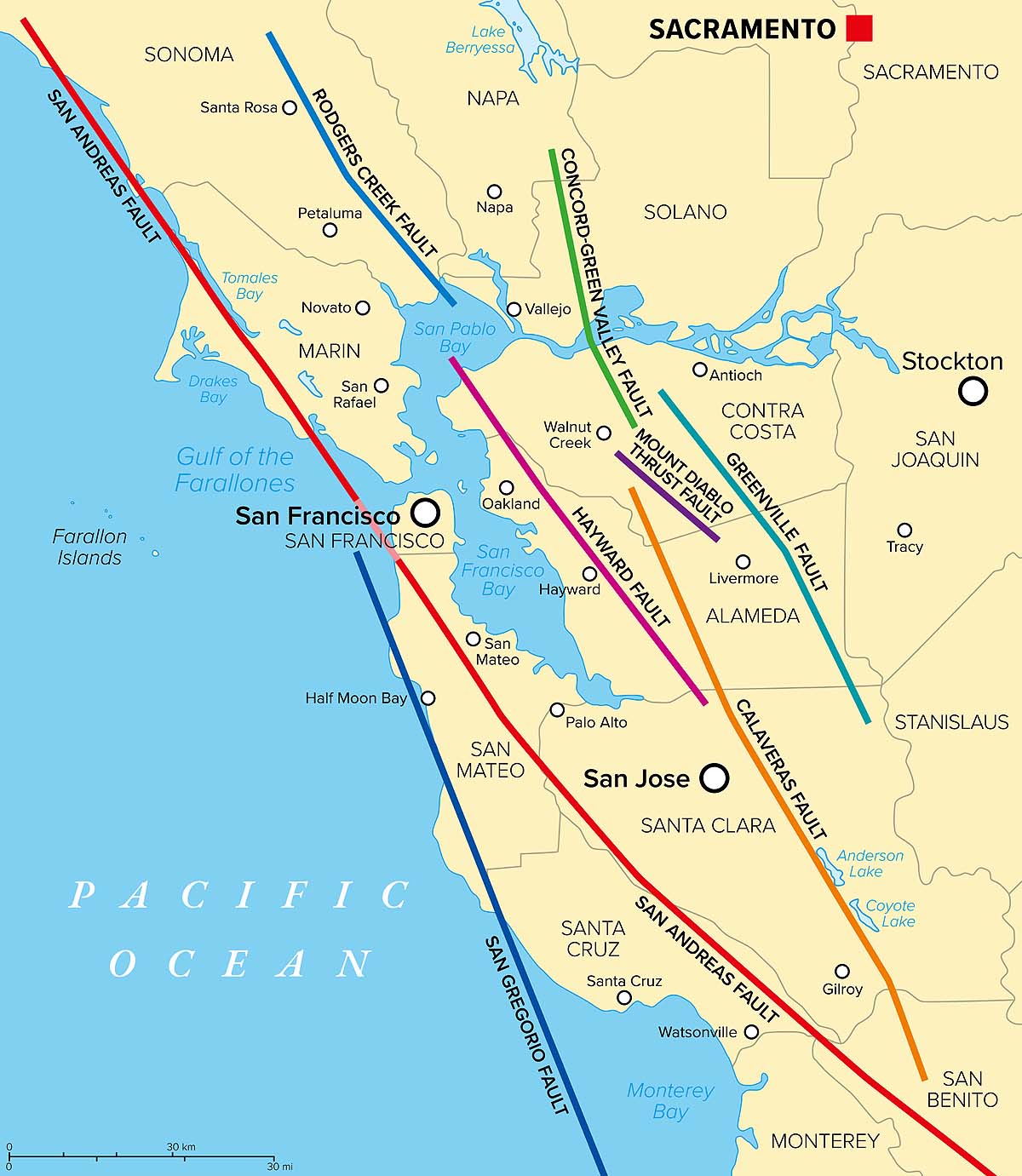 California earthquake risk California earthquake risk
