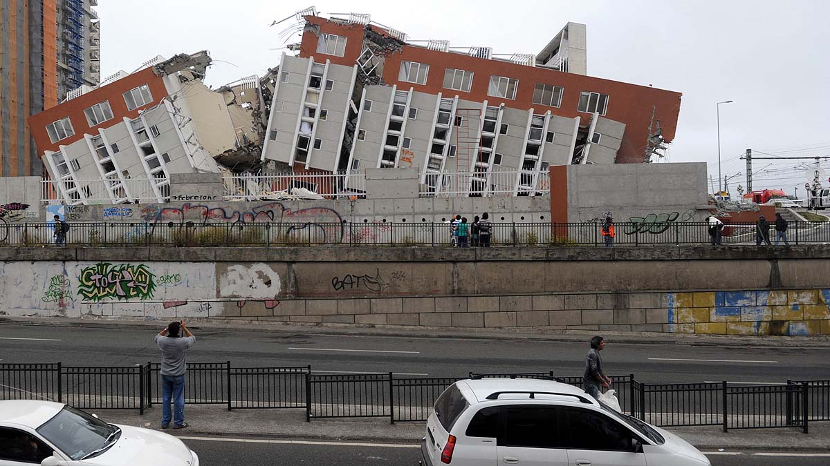 8.8 magnitude earthquake impact