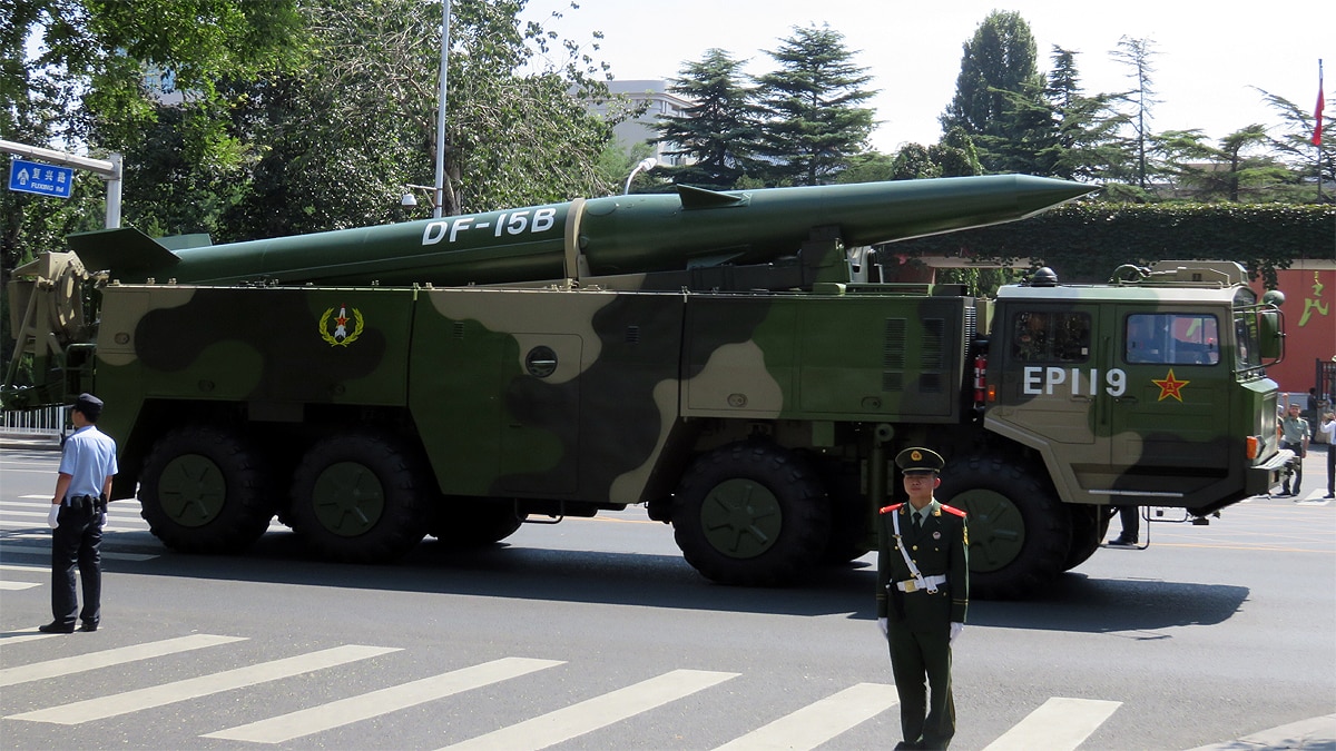DF-15A ballistic missile DF-15A ballistic missile