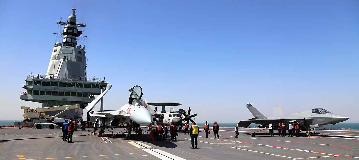 Fujian aircraft carrier