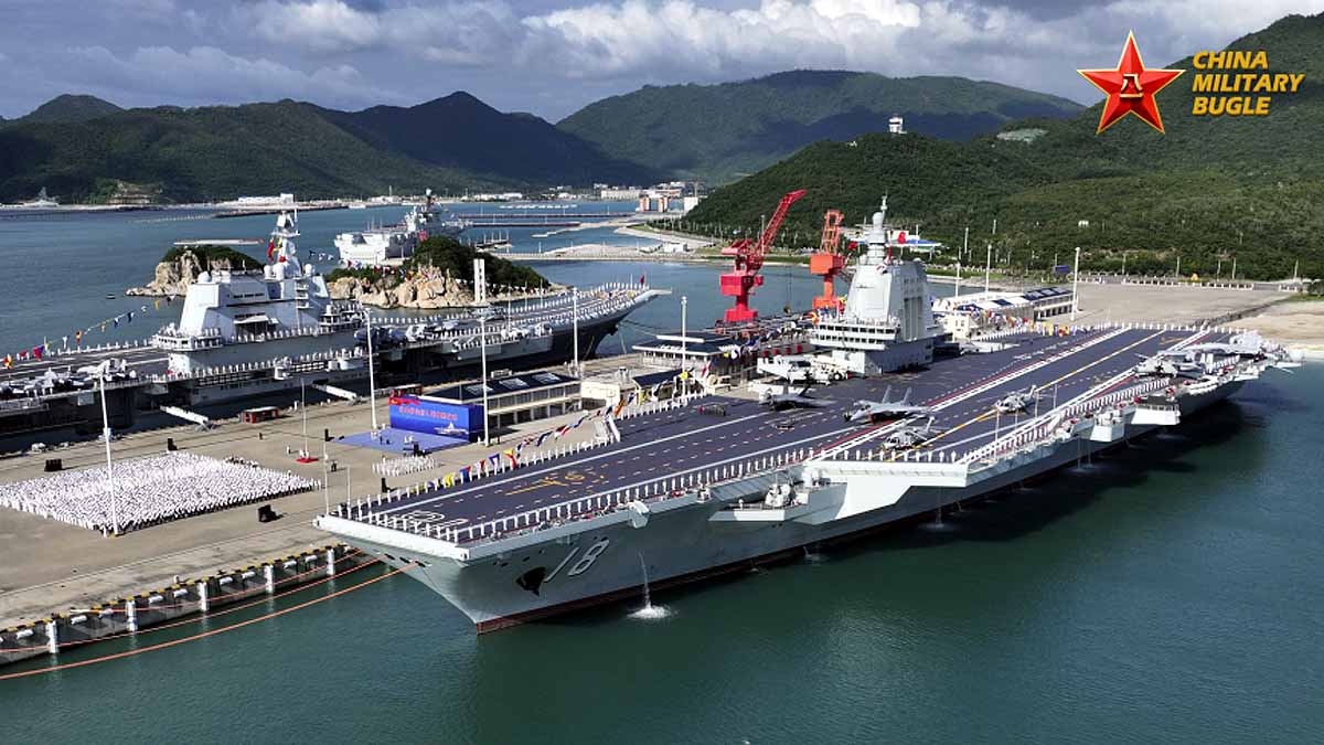 Fujian aircraft carrier