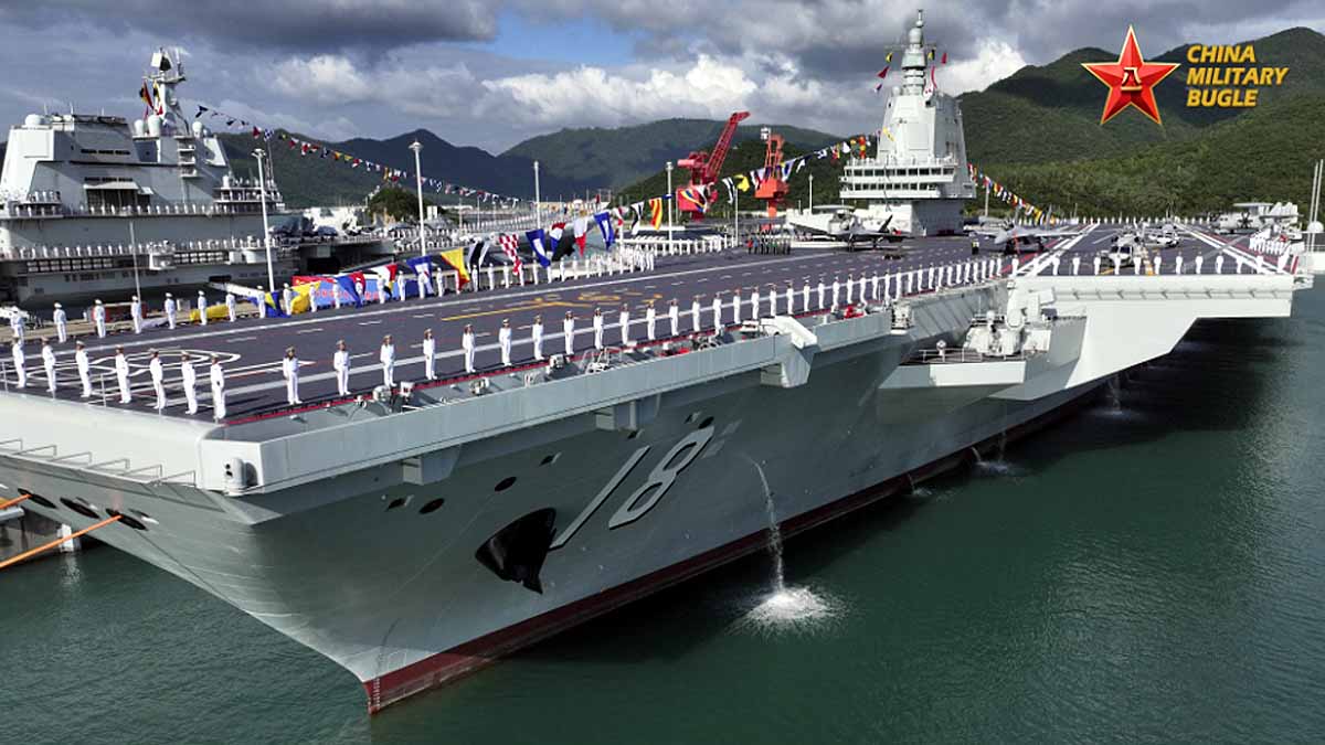 Fujian aircraft carrier