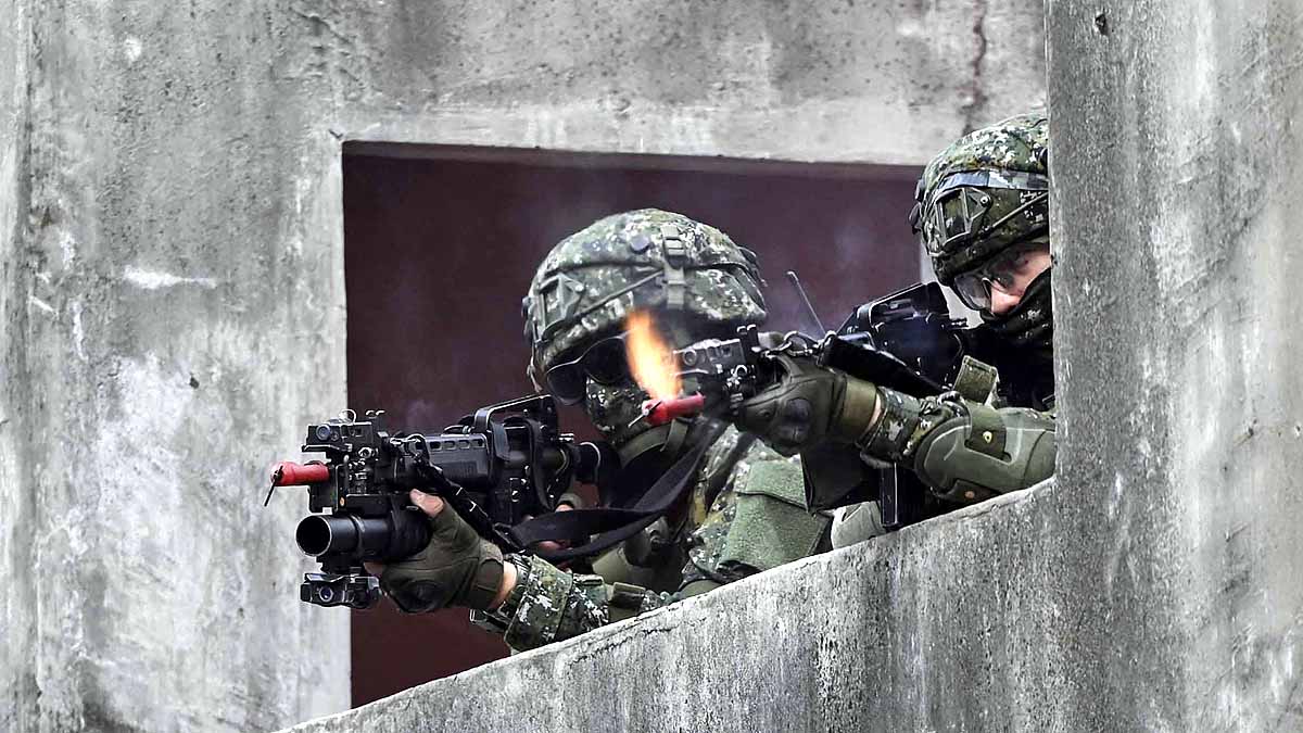 china taiwan war military power