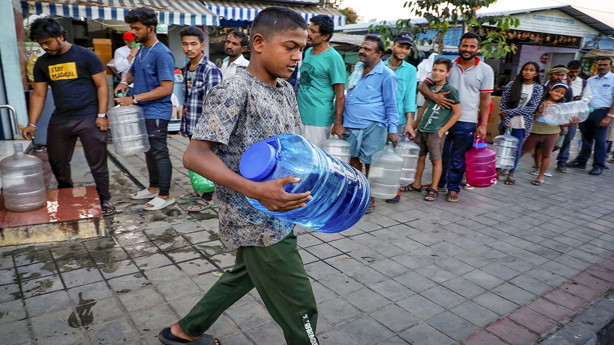 Chinnaswamy Stadium, IPL Match, Water Supply Chinnaswamy Stadium, IPL Match, Water Supply