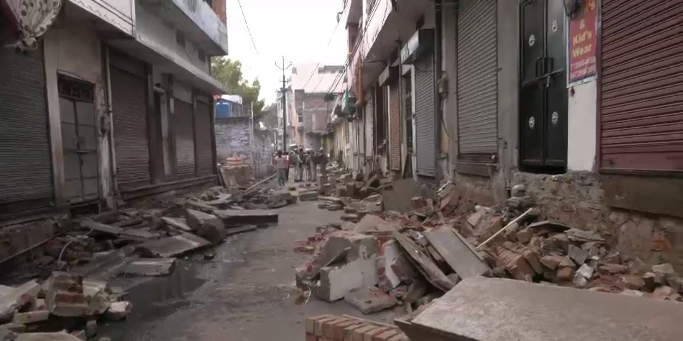 Chomu Bulldozer Action