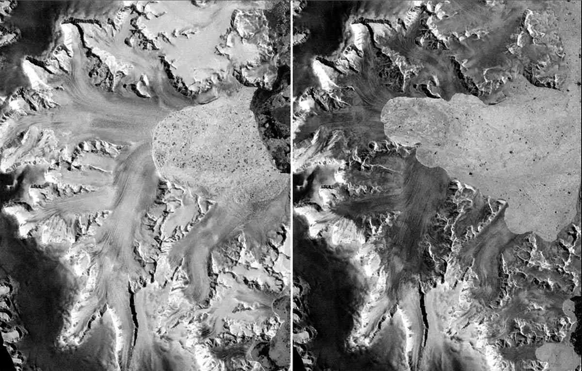 Hektoria Glacier, Antarctica