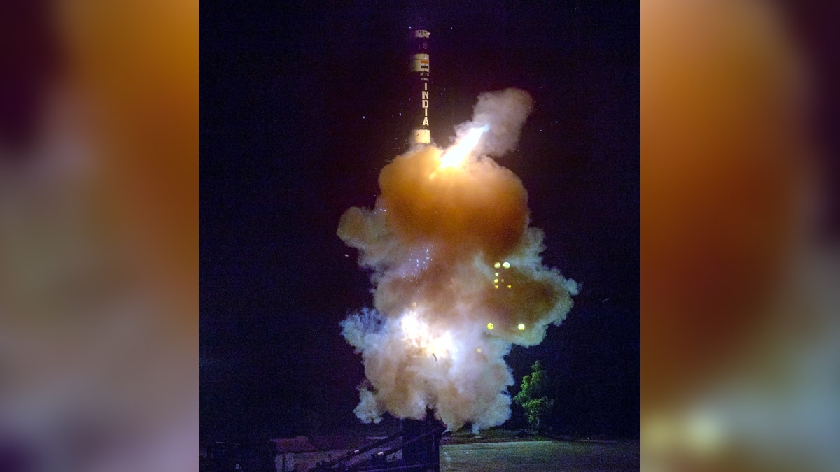 Missile Test in Bay of Bengal