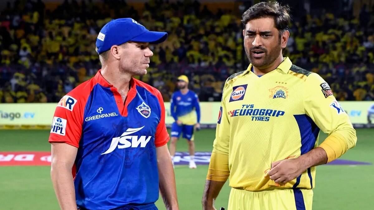 David Warner and MS Dhoni