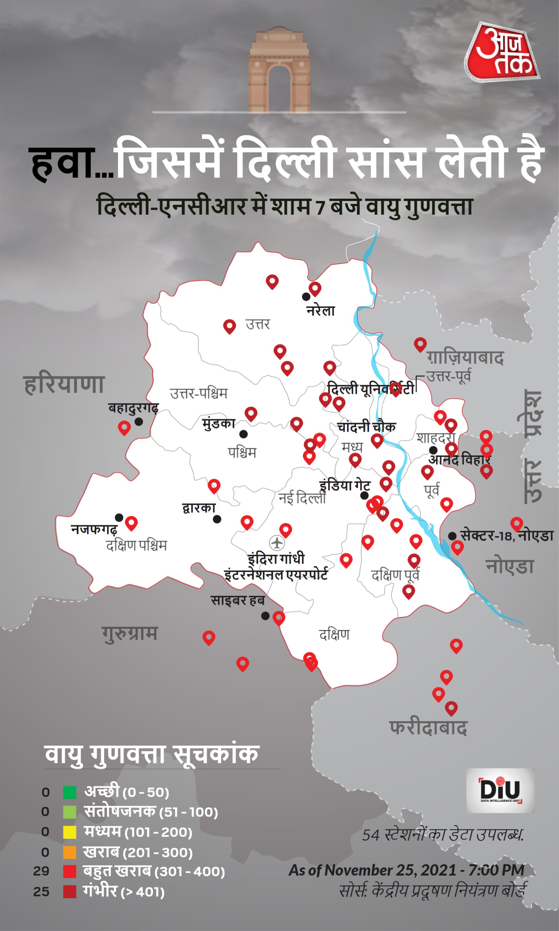दिल्ली में प्रदूषण से बुरा हाल