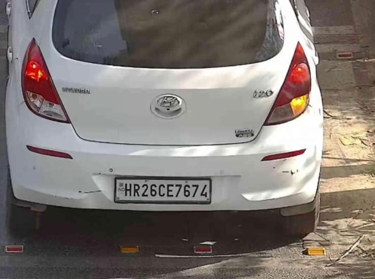 delhi blast car