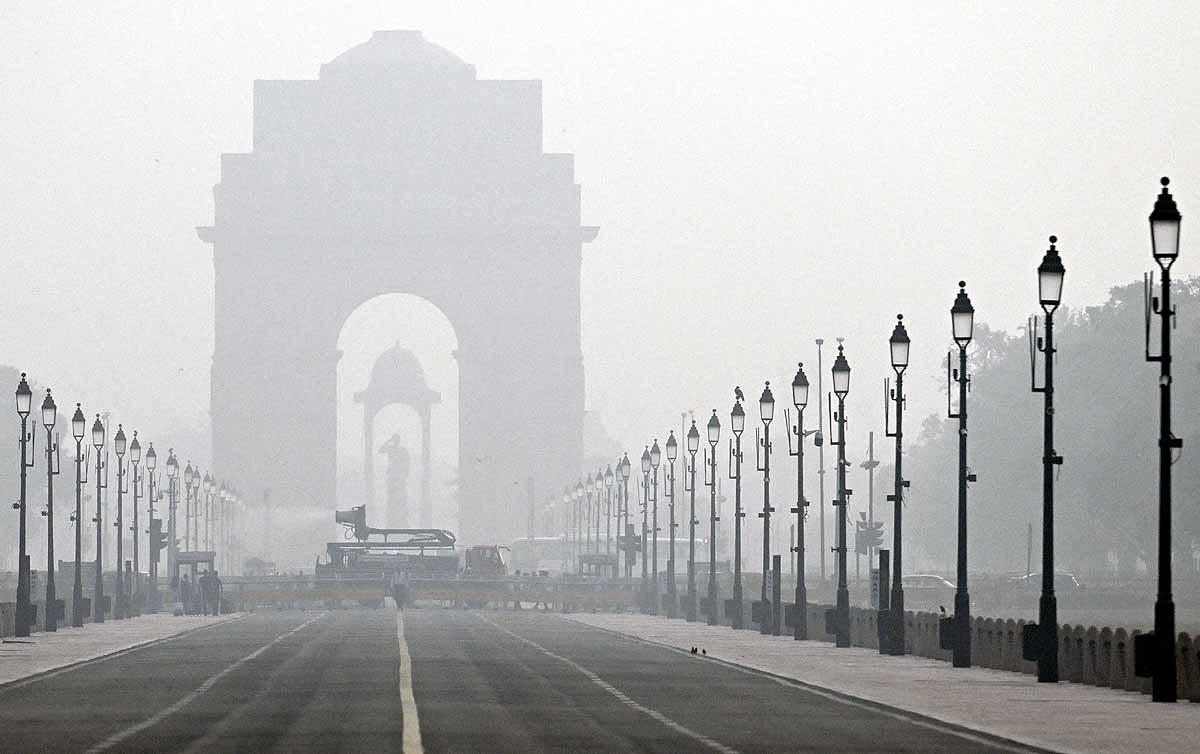 Delhi Pollution Smog AQI