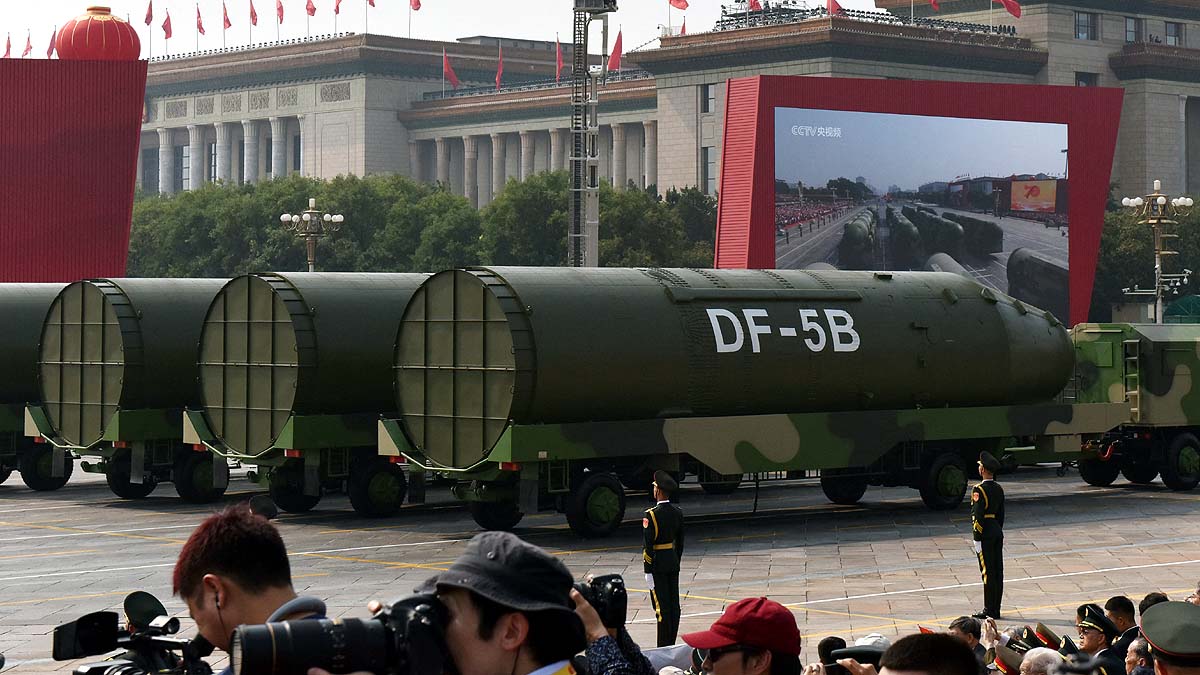 China DF 5B Nuclear Missile