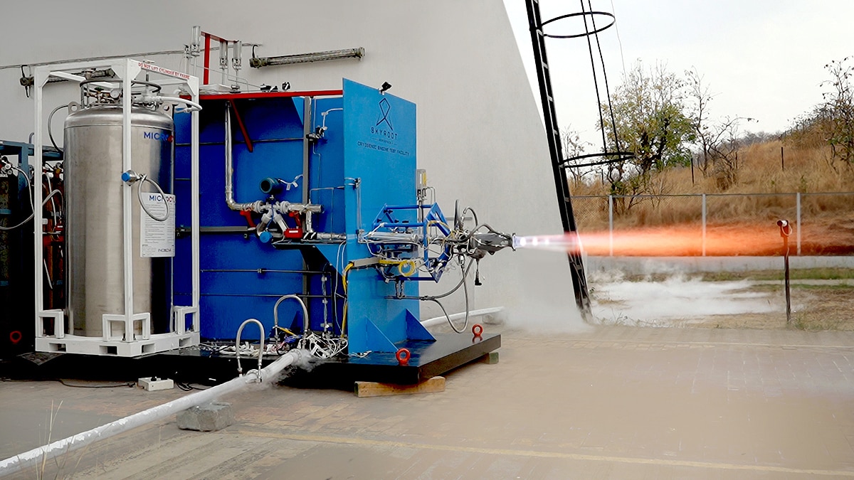 Skyroot Aerospace Cryogenic Engine