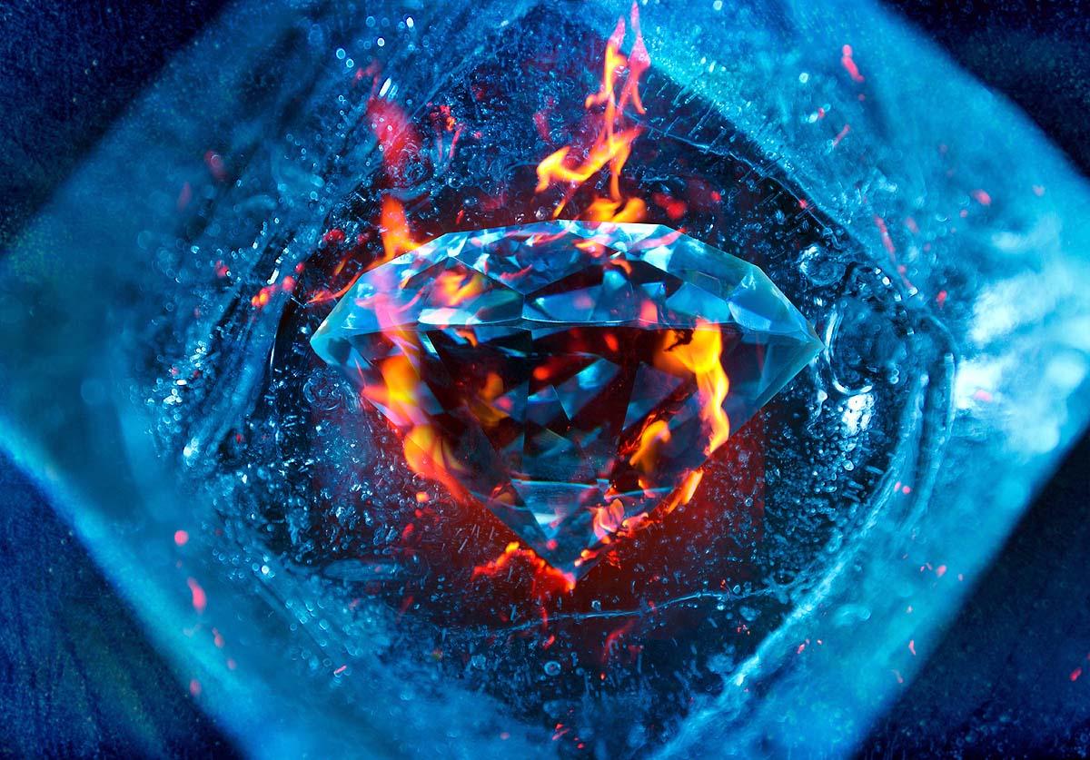 diamond melting point