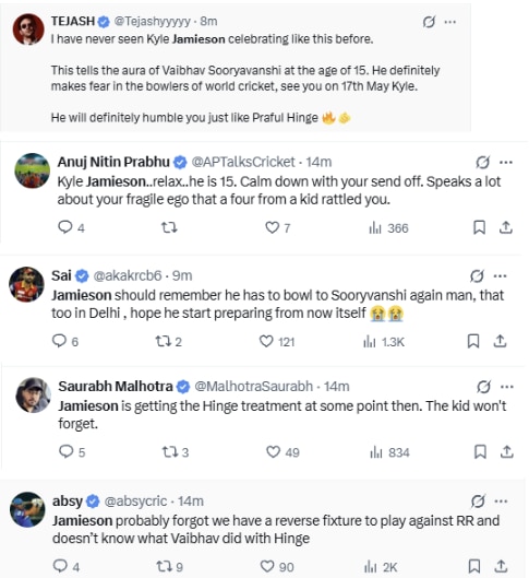 vaibhav Reaction 